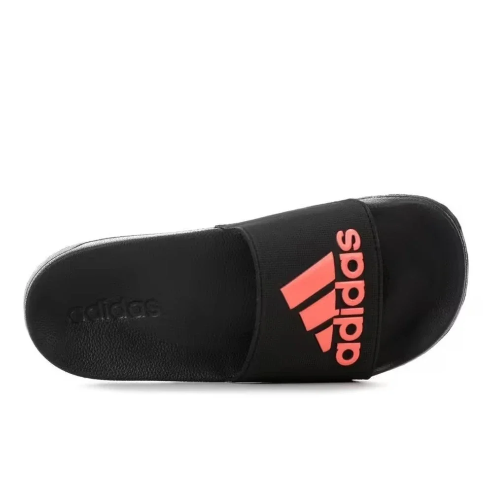 adidas Adilette Shower Black/Acid Red/Black Men's 13 Medium